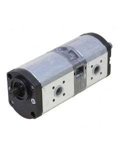 Bomba hidráulica doble