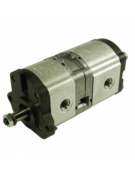 Bomba hidráulica doble