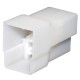 Conector hembra std 6,3 mm 3 polos para terminal macho