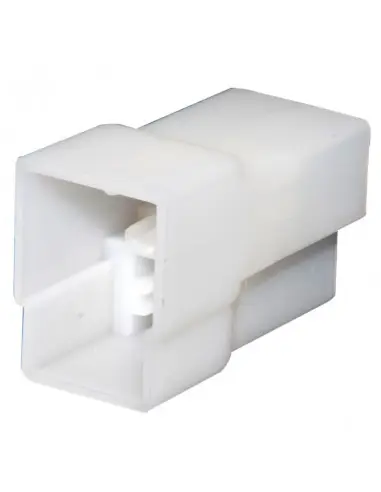 Conector hembra std 6,3 mm 3 polos para terminal macho