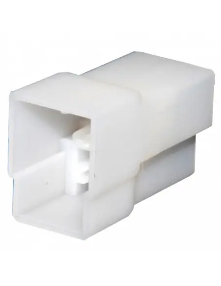 Conector hembra std 6,3 mm 3 polos para terminal macho