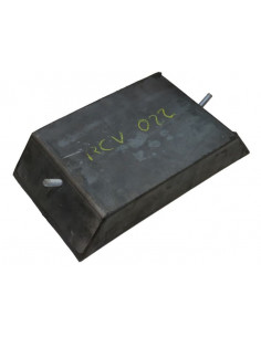 Taco de goma frontal priamidal 310x180x65