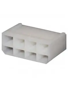 Conector macho std 6,3 mm 8 polos para terminal hembra