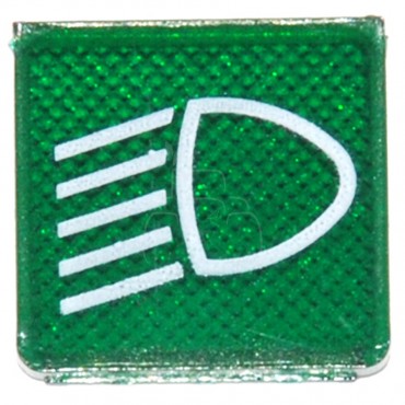 Símbolo luz de cruce