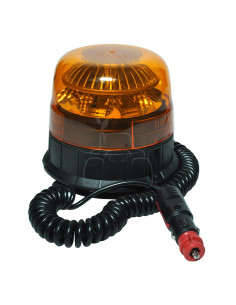 Luz giratoria led 8 led - 9 w - iman