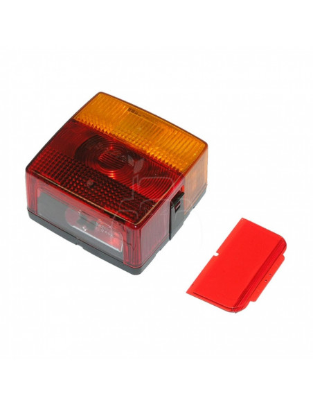 Luz trasera 2 funciones zquierda + luz matricula