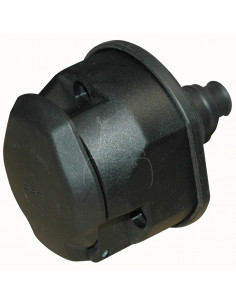 Enchufe de plástico 13 polos con suela estanca