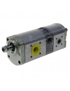 Bomba hidráulica doble 25 + 11 cc