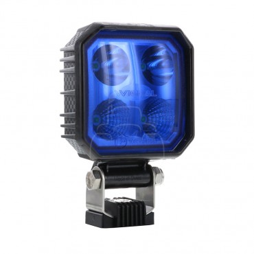 Feu de travail led 9w - pulve bleu - 1000 lumens