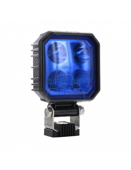 Feu de travail led 9w - pulve bleu - 1000 lumens