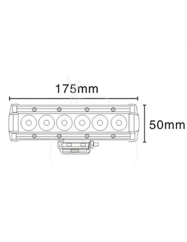 Faro de trabajo led 30w - 2250 lumenes