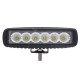 Faro de trabajo 6 leds 160 mm de ancho - 1300 lumenes 1350 lumen - large