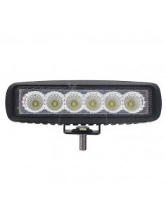 Faro de trabajo 6 leds 160 mm de ancho - 1300 lumenes 1350 lumen - large