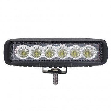 Faro de trabajo 6 leds 160 mm de ancho - 1300 lumenes 1350 lumen - large