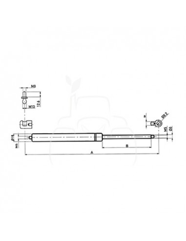 Amotiguador solo - 45cm - 200nw 19.2cm