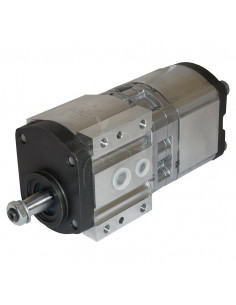 Bomba hidráulica doble