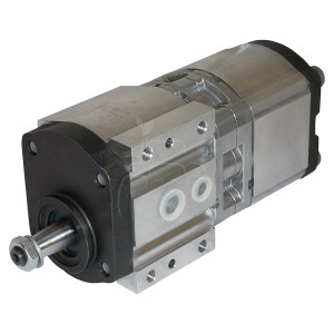 Bomba hidráulica doble