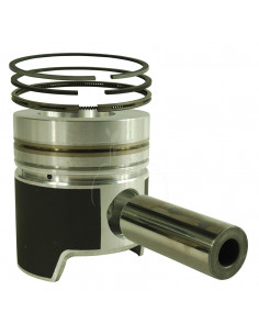 Pistón con aros ø 105 mm - est.