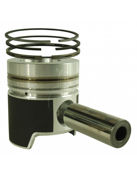 Pistón con aros ø 105 mm - est.