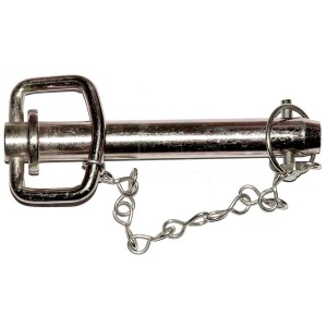 Bulón de enganche con pasador y cadena ø 25.4 mm - l 183 mm