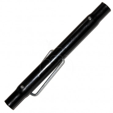 Tubo central barra del tercer punto m 36 x 3.0 - l 460 mm
