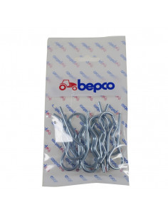 Pasadores en ''r'' ø 3 x 52 mm - bolsa - ( 10 pzas )