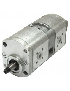 Bomba hidráulica doble