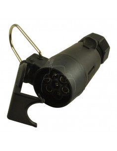 Alargador de plástico 7 polos - 12 v.