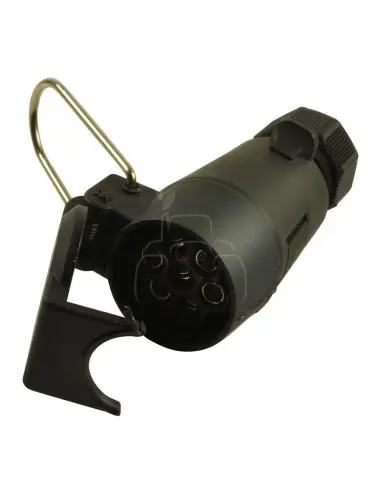 Alargador de plástico 7 polos - 12 v.