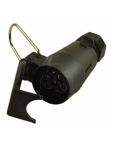 Alargador de plástico 7 polos - 12 v.