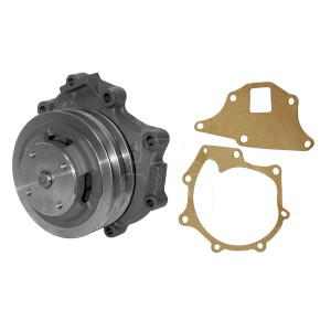 Bomba de agua polea doble