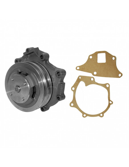 Bomba de agua polea doble