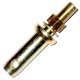 Pasador de implementos cat 2 - ø 28 mm - l 150 mm - 3/4'' unf