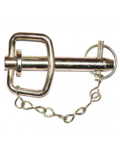 Bulón de enganche con pasador y cadena ø 19 mm