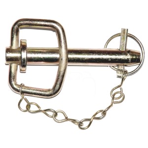 Bulón de enganche con pasador y cadena ø 19 mm