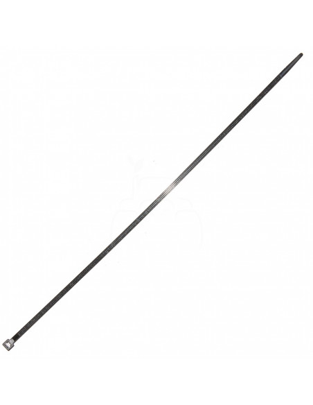 Brida de nailon negro - 7.5 x 360 mm - 100 pzas