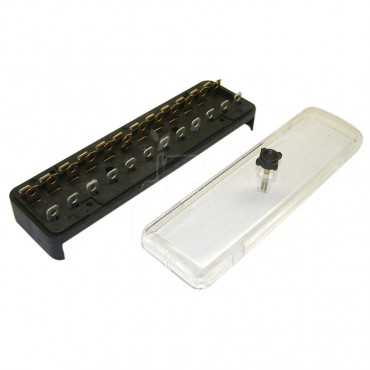 Caja de fusibles de clavija - 12x steatite