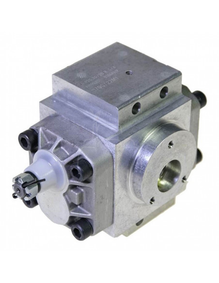 Bomba hidr. doble totación a la derecha