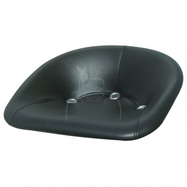 Asiento de cubeta piel sintética color negro