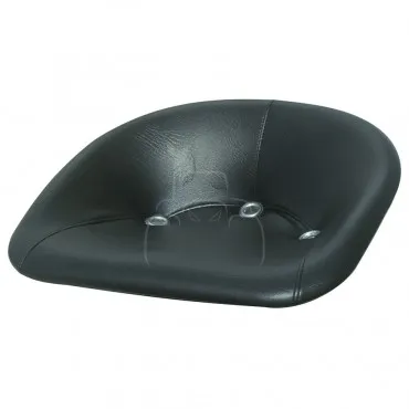 Asiento de cubeta piel sintética color negro Asiento de cubeta piel sintética color negro