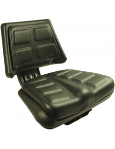 Asiento piel sintética color negro