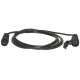 Alargador 7 polos - 5 m macho/hembra - 7 x 0.75 mm2