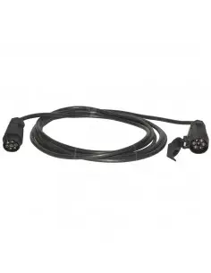 Alargador 7 polos - 5 m macho/hembra - 7 x 0.75 mm2