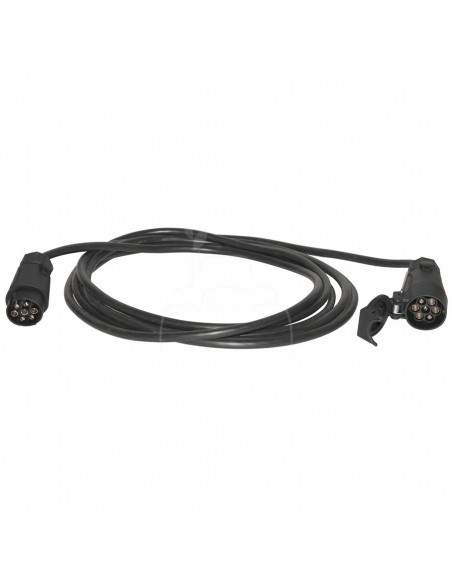 Alargador 7 polos - 5 m macho/hembra - 7 x 0.75 mm2