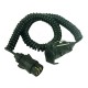 Alargador en espiral 7 polos - 5 m macho/hembra - 7 x 0.75 mm2