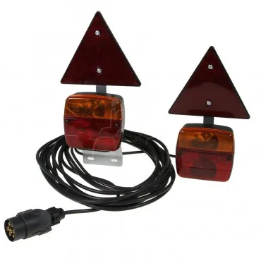 Juego de luces magnéticas para remolque longitud de cable 7.5 m