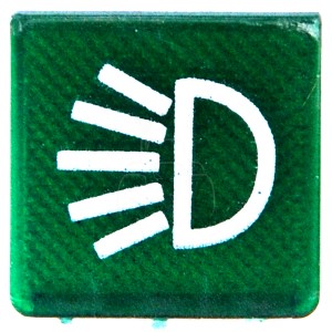 Símbolo luz de conducción