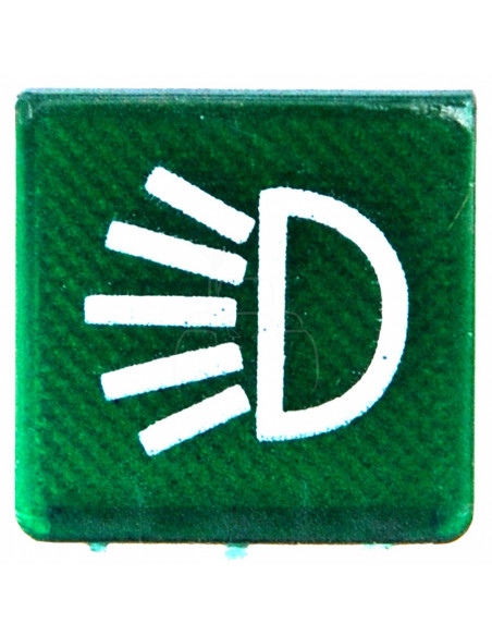 Símbolo luz de conducción