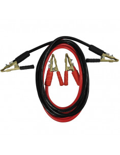 Juego de cables de arranque - pinzas de latón 25 mm2 - 500 a - l 3 m