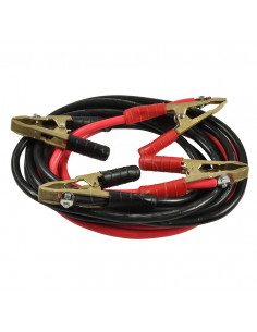 Juego de cables de arranque - pinzas de latón 50 mm2 - 1000 a - 5.1 m